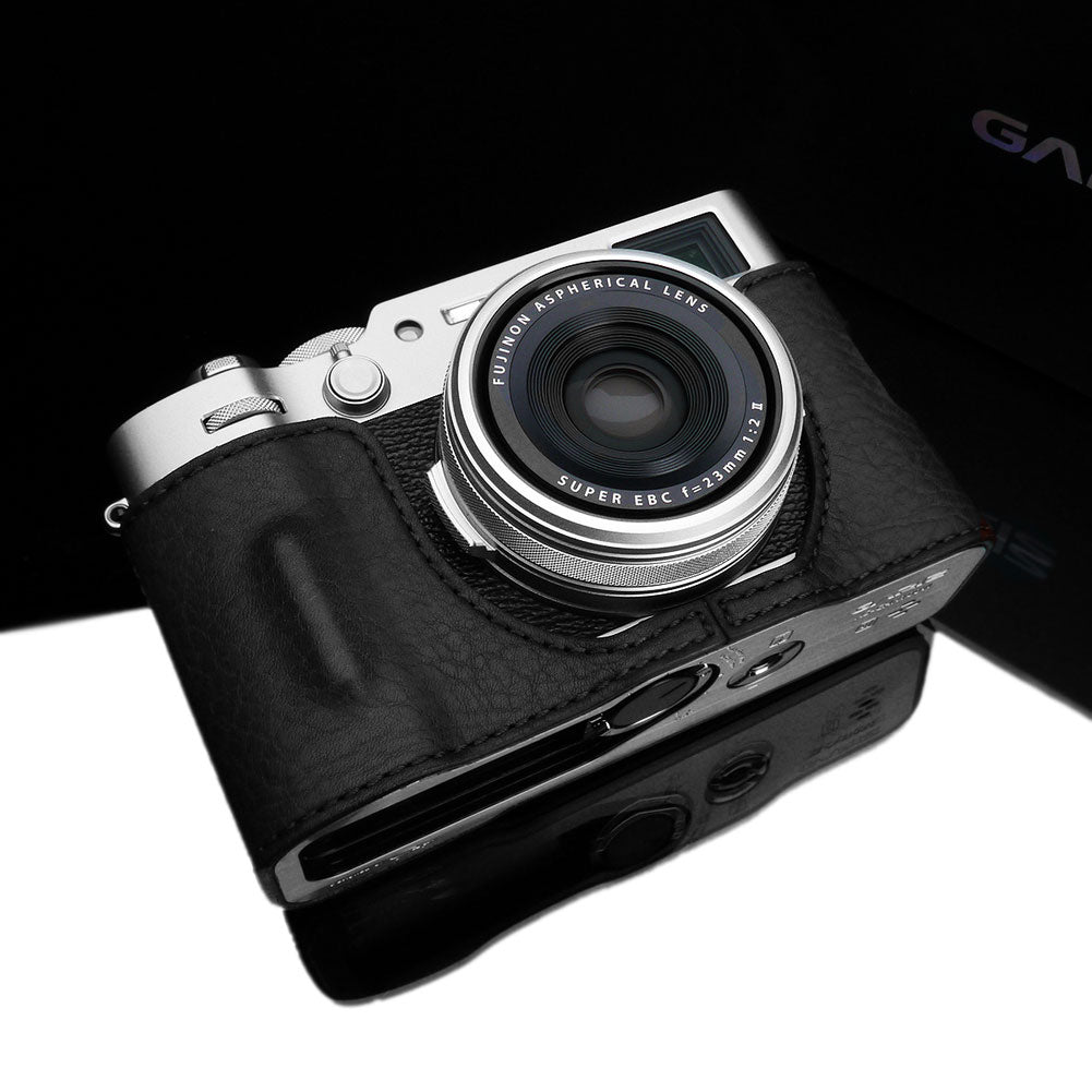 *PREORDER* Gariz HG-X100VIBK Black Leather Camera Half Case for Fujifilm X100VI