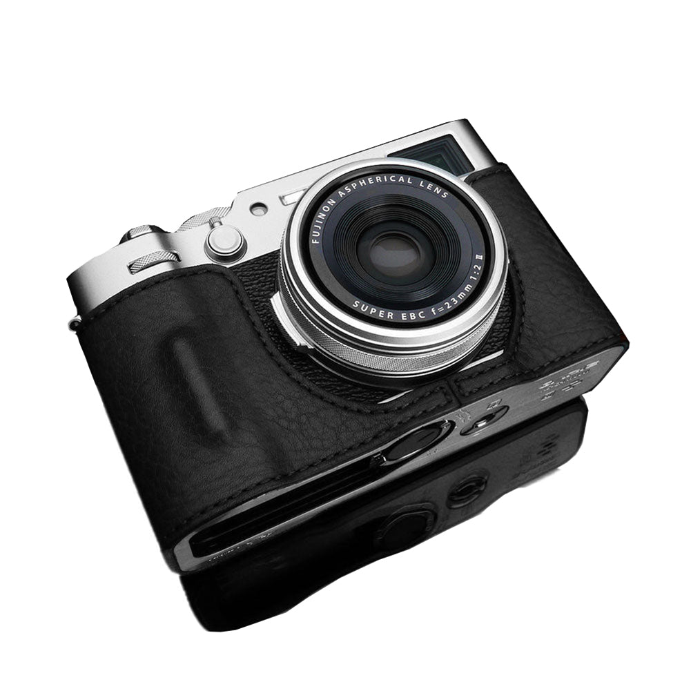 *PREORDER* Gariz HG-X100VIBK Black Leather Camera Half Case for Fujifilm X100VI