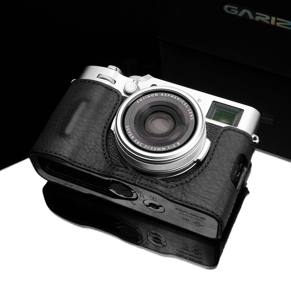 *PREORDER* Gariz HG-X100VIBK Black Leather Camera Half Case for Fujifilm X100VI