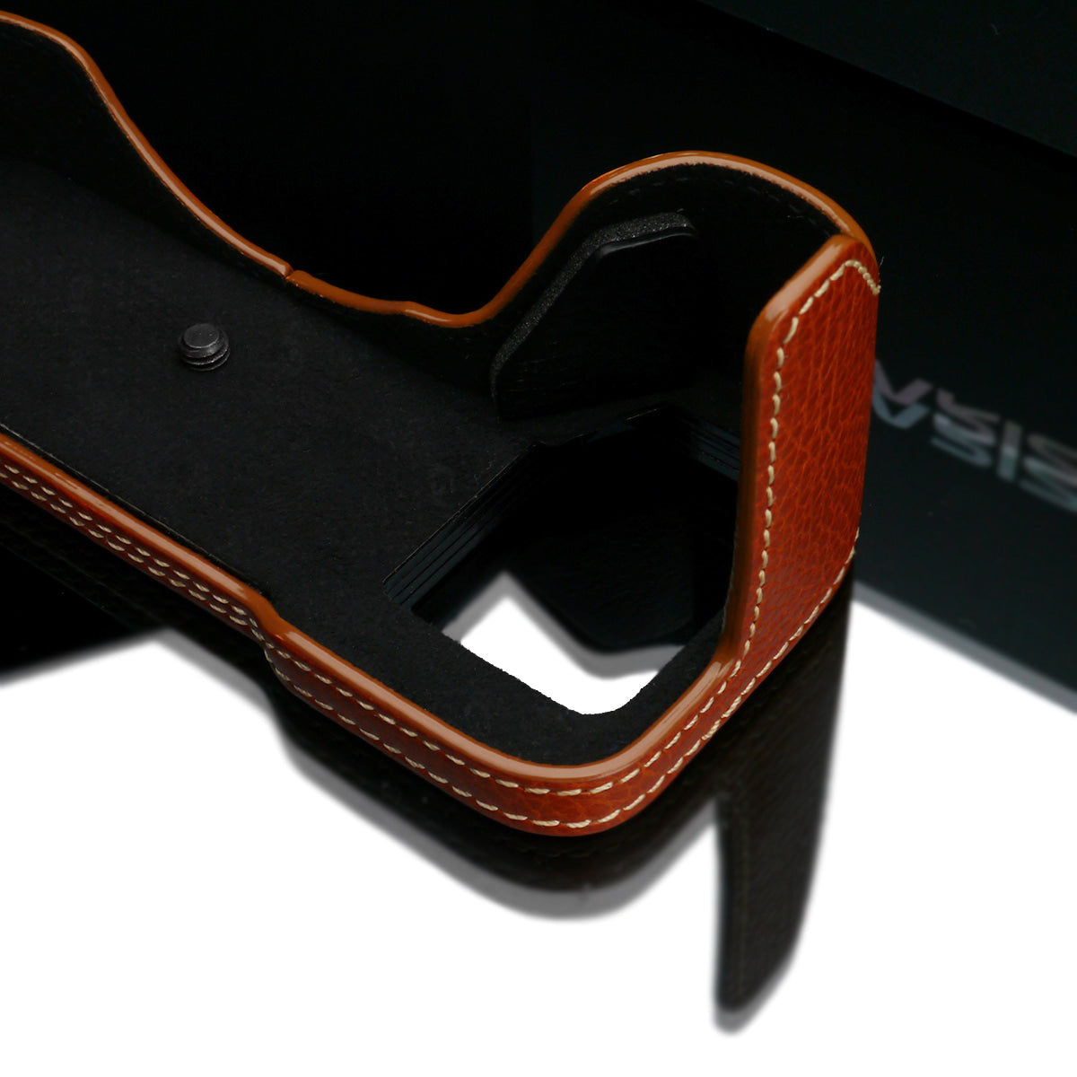Gariz Camel Brown XS-CHA7M3CMO Genuine Leather Half Case for Sony A7RIII/Sony A7III