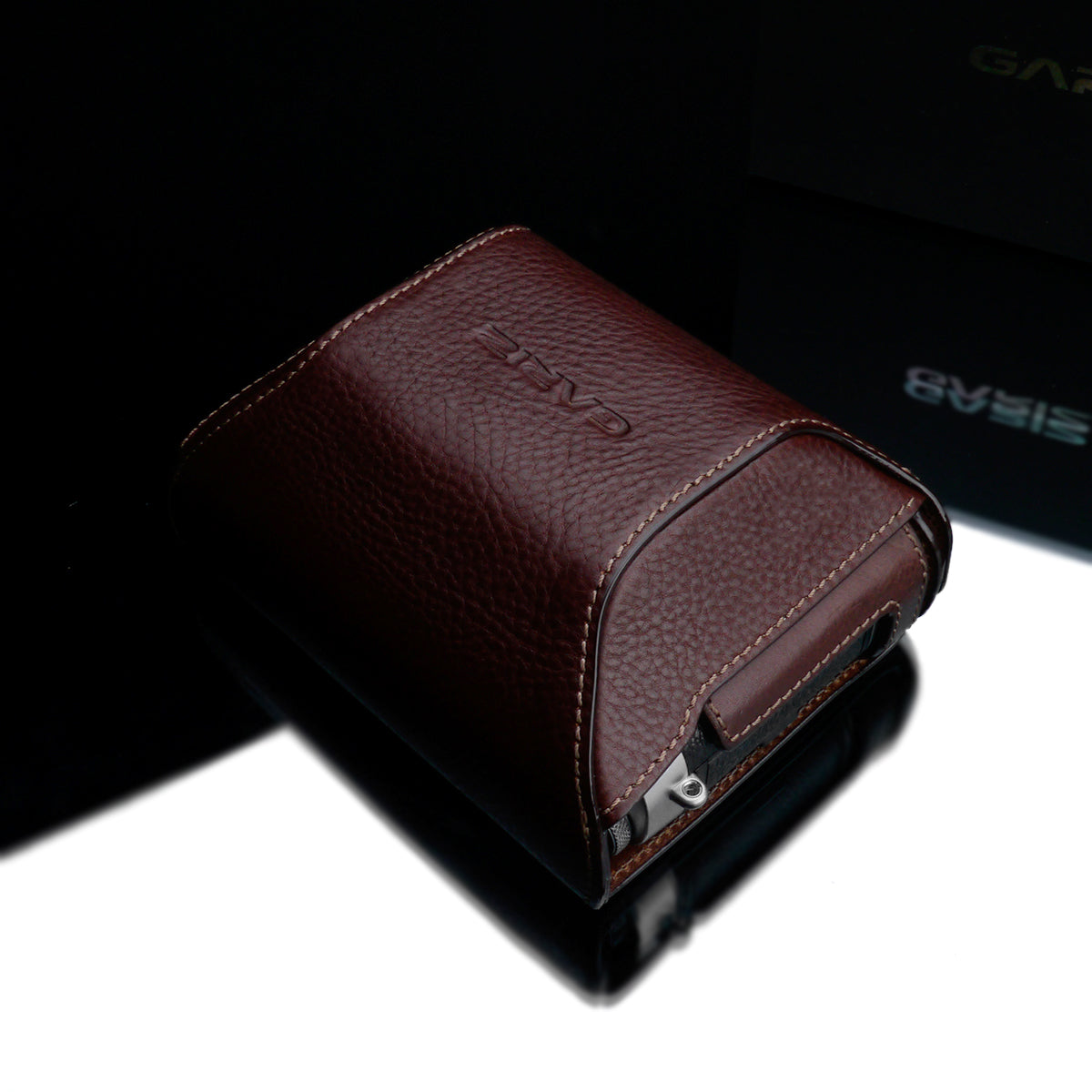 Gariz HG-CCX100FBR Genuine Leather Add-On Cover Case for Fuji X100F Brown