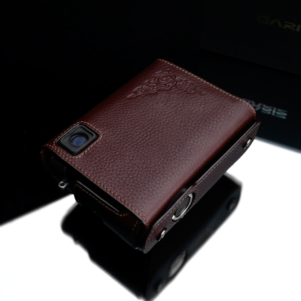 Gariz HG-CCX100FBR Genuine Leather Add-On Cover Case for Fuji X100F Brown