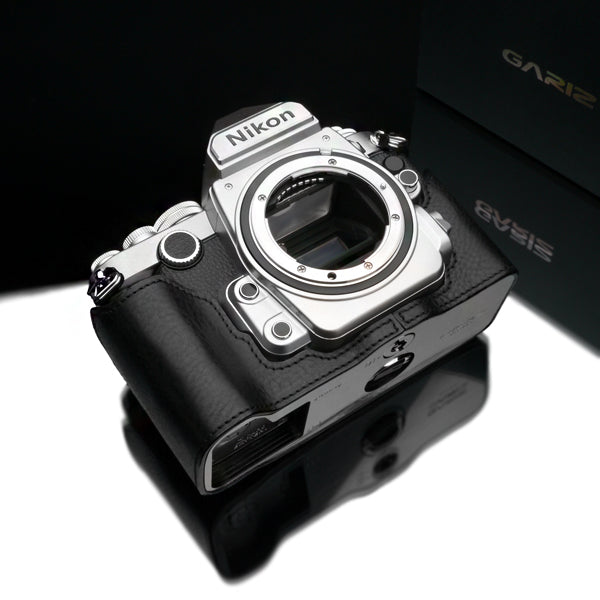 Gariz XS-CHDFBK Black Leather Camera Half Case for Nikon DF