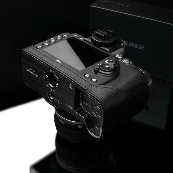 Gariz XS-CHDFBK Black Leather Camera Half Case for Nikon DF