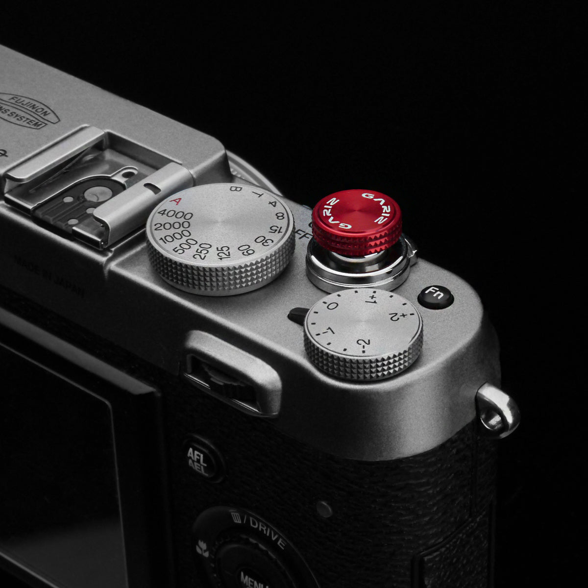 Gariz Screw type Soft Button Red XA-SBA3 for X-PRO1 X100 X10 LEICA CONTAX