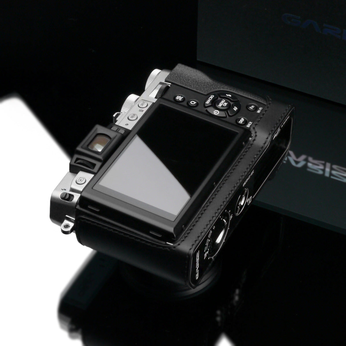 Gariz Black Leather Camera Half Case XS-CHX30BK for Fujifilm X30 Fuji X30