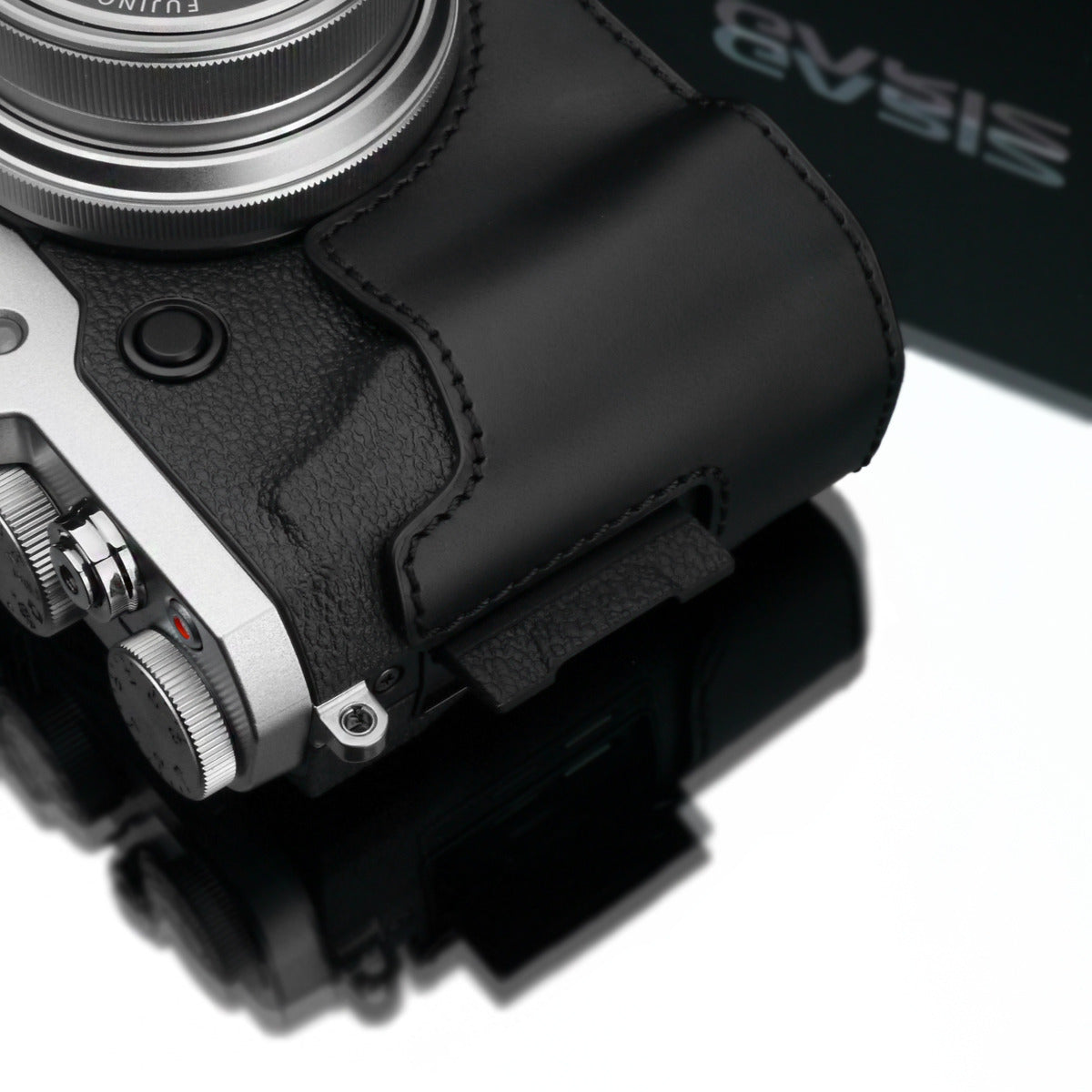 Gariz Black Leather Camera Half Case XS-CHX30BK for Fujifilm X30 Fuji X30