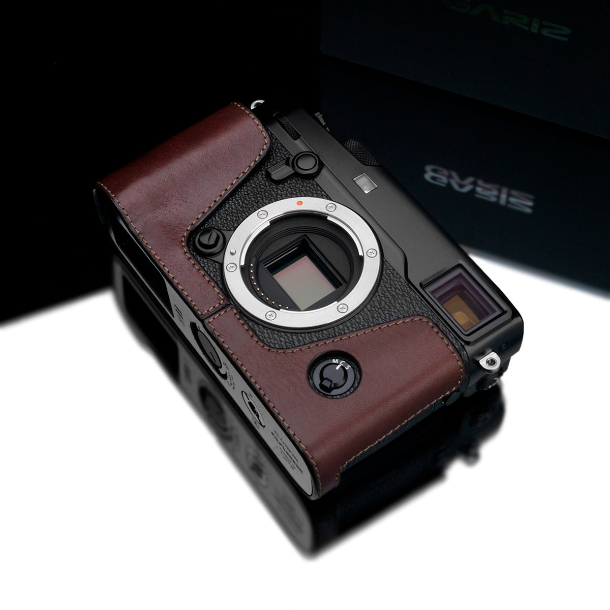 Gariz XS-CHXP2BR Brown Leather Camera Half Case for Fujifilm Fuji X-Pro2