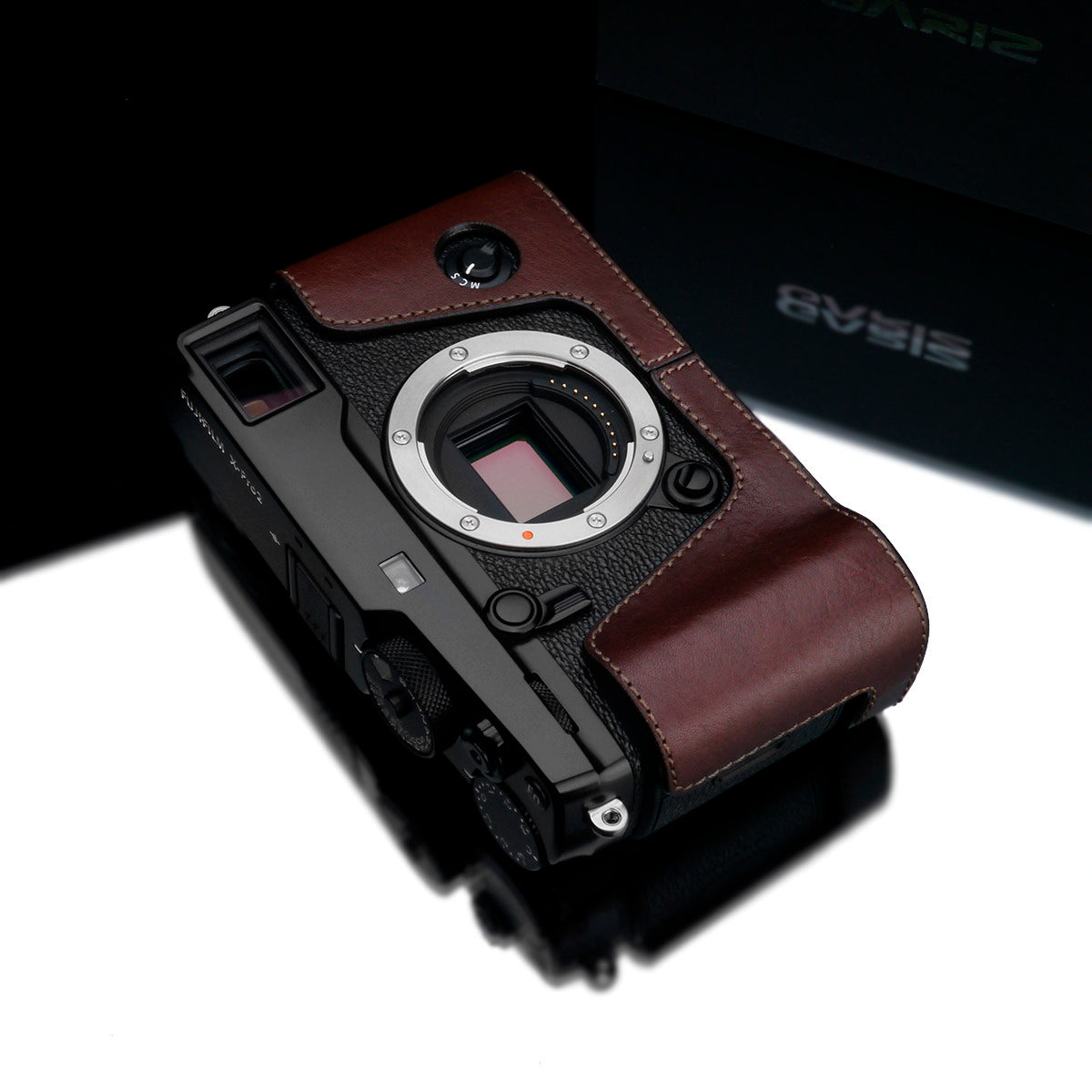 Gariz XS-CHXP2BR Brown Leather Camera Half Case for Fujifilm Fuji X-Pro2