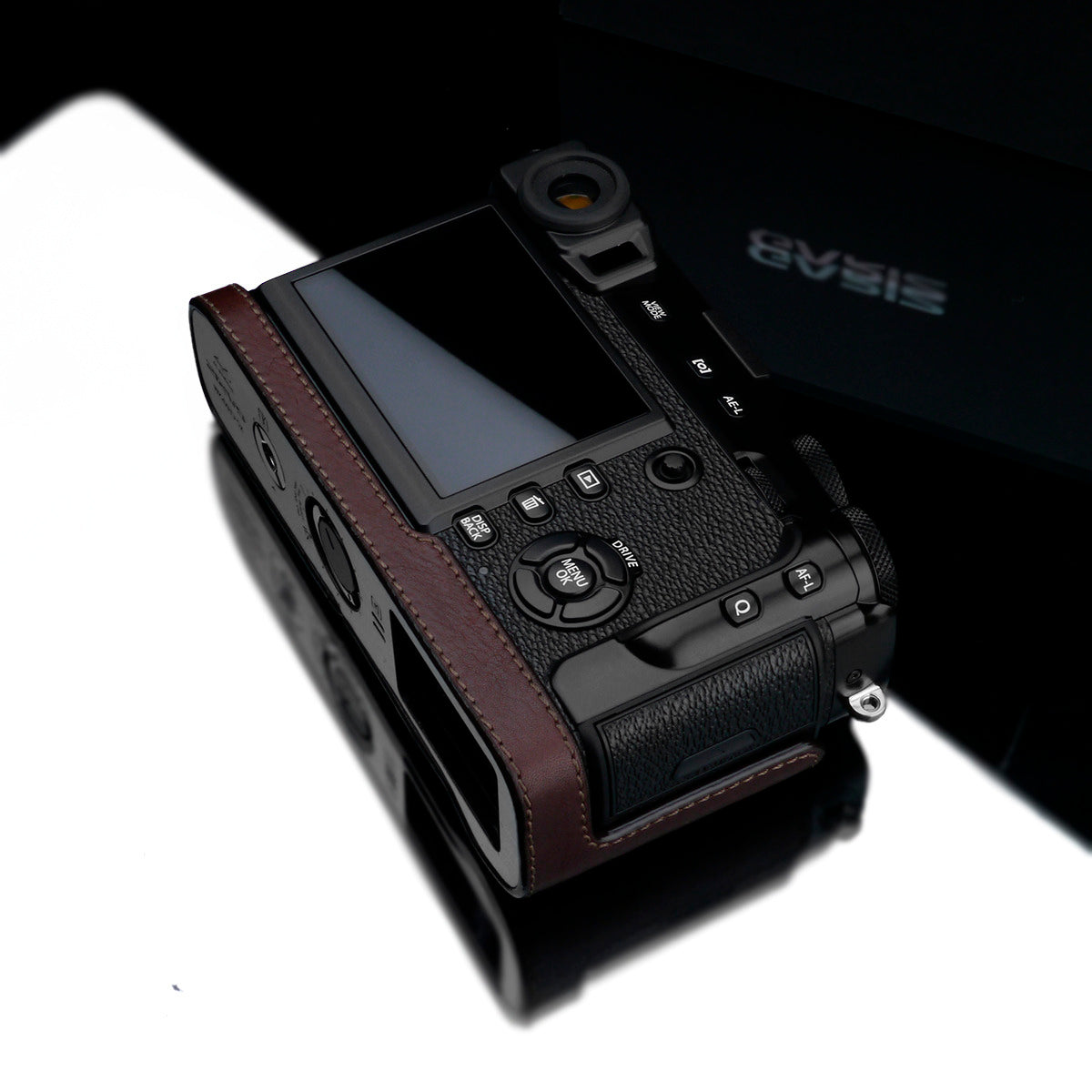 Gariz XS-CHXP2BR Brown Leather Camera Half Case for Fujifilm Fuji X-Pro2