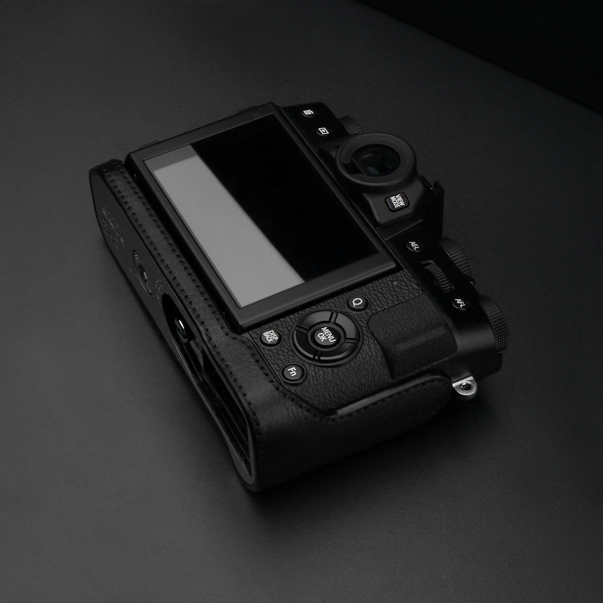Gariz Black Leather Camera Half Case XS-CHXT10BK for Fuji Fujifilm X-T10 XT10 X-T20 XT20