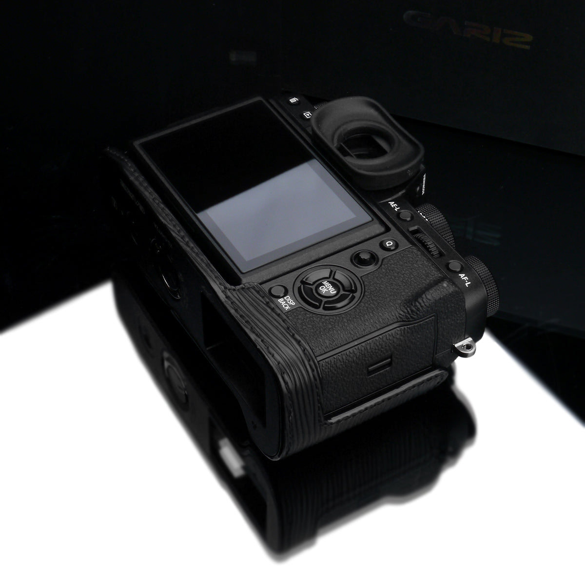 Gariz BL-XT2ABK Leather Camera Half Case Black for Fujifilm Fuji X-T2 / X-T3