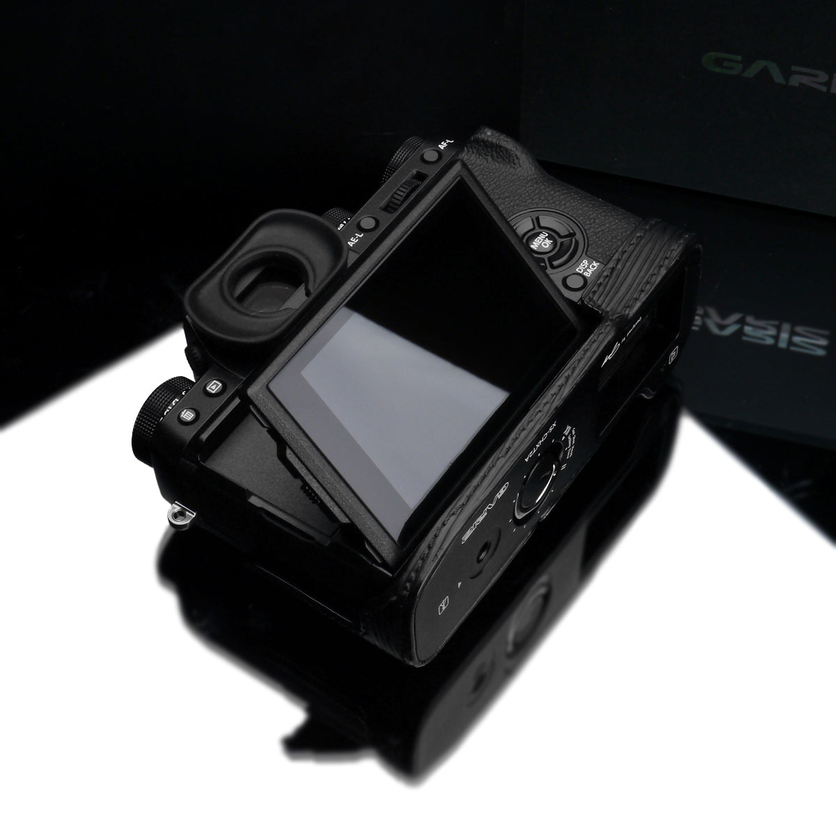 Gariz BL-XT2ABK Leather Camera Half Case Black for Fujifilm Fuji X-T2 / X-T3
