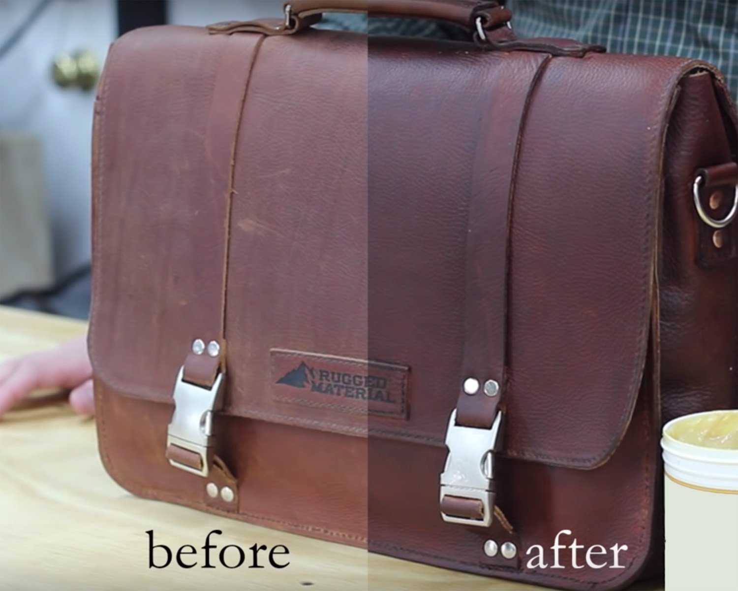 Renapur Leather Balsam Protective Wax 20ml