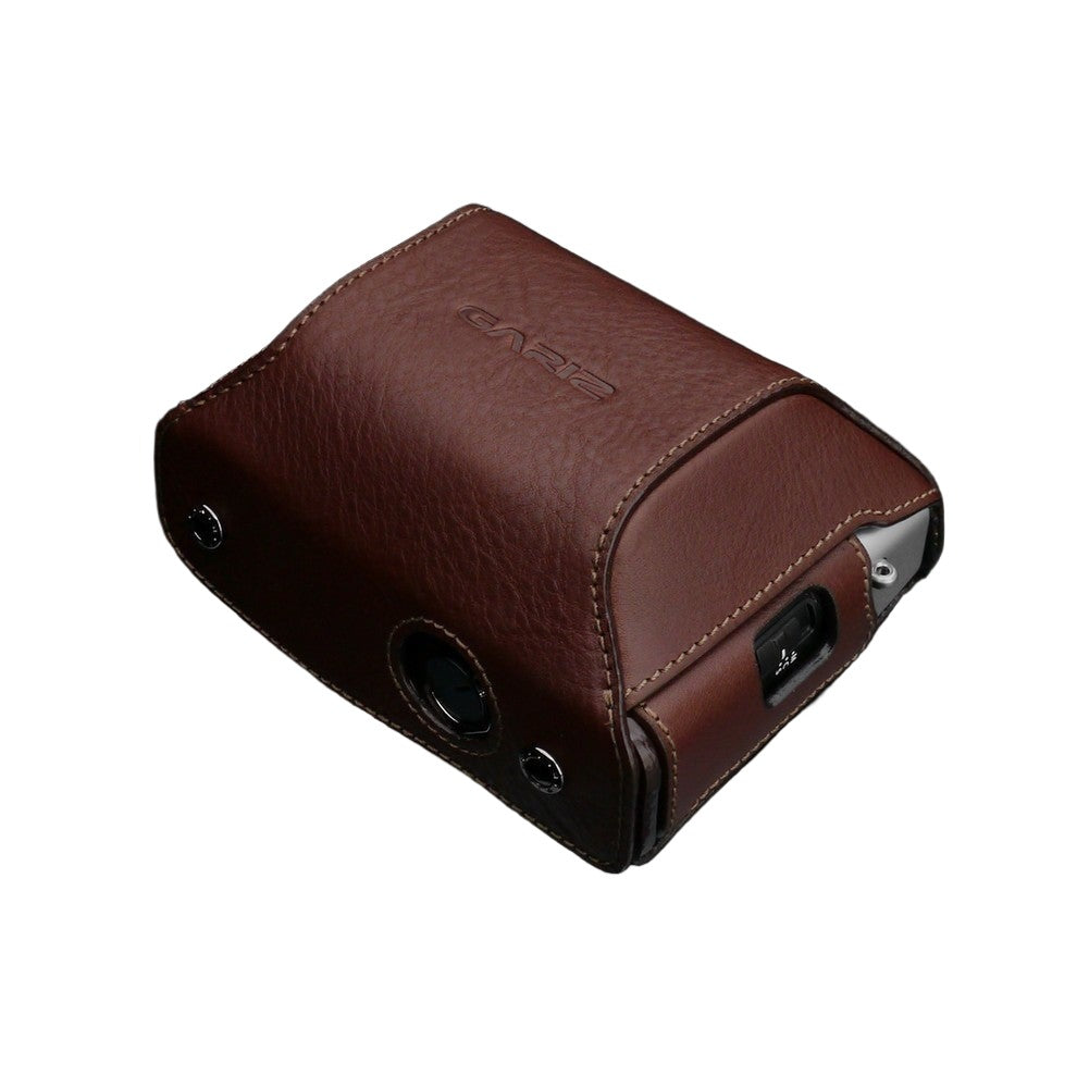 Gariz HG-CCX100VBR Brown Leather Camera Cover for Fuji X100V
