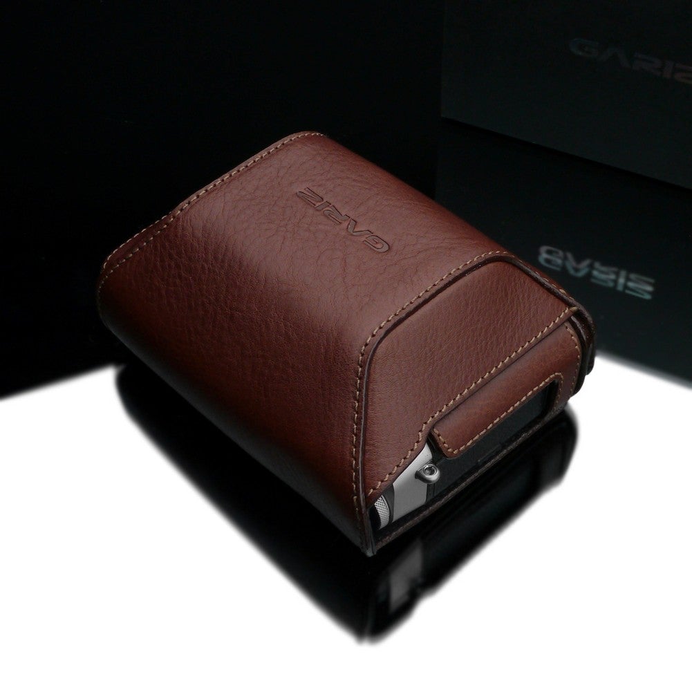 Gariz HG-CCX100VBR Brown Leather Camera Cover for Fuji X100V