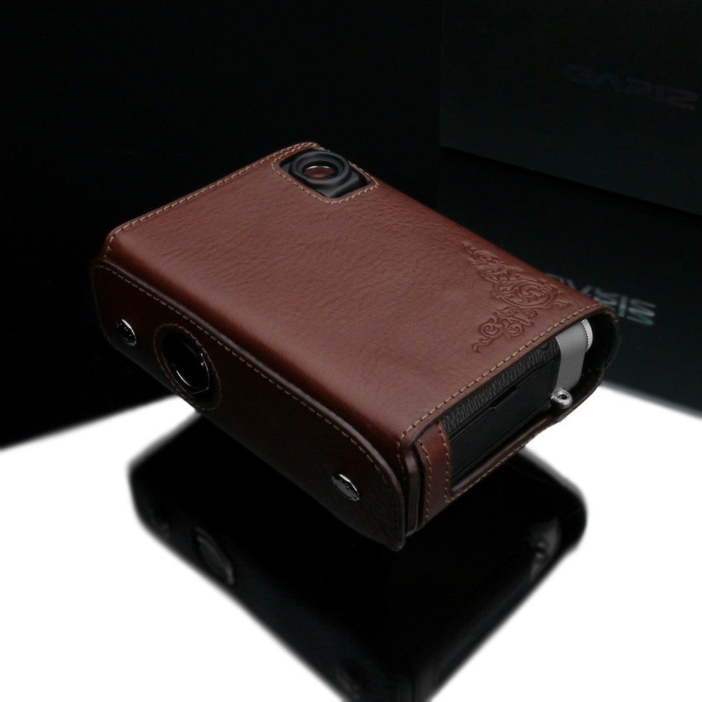 Gariz HG-CCX100VBR Brown Leather Camera Cover for Fuji X100V