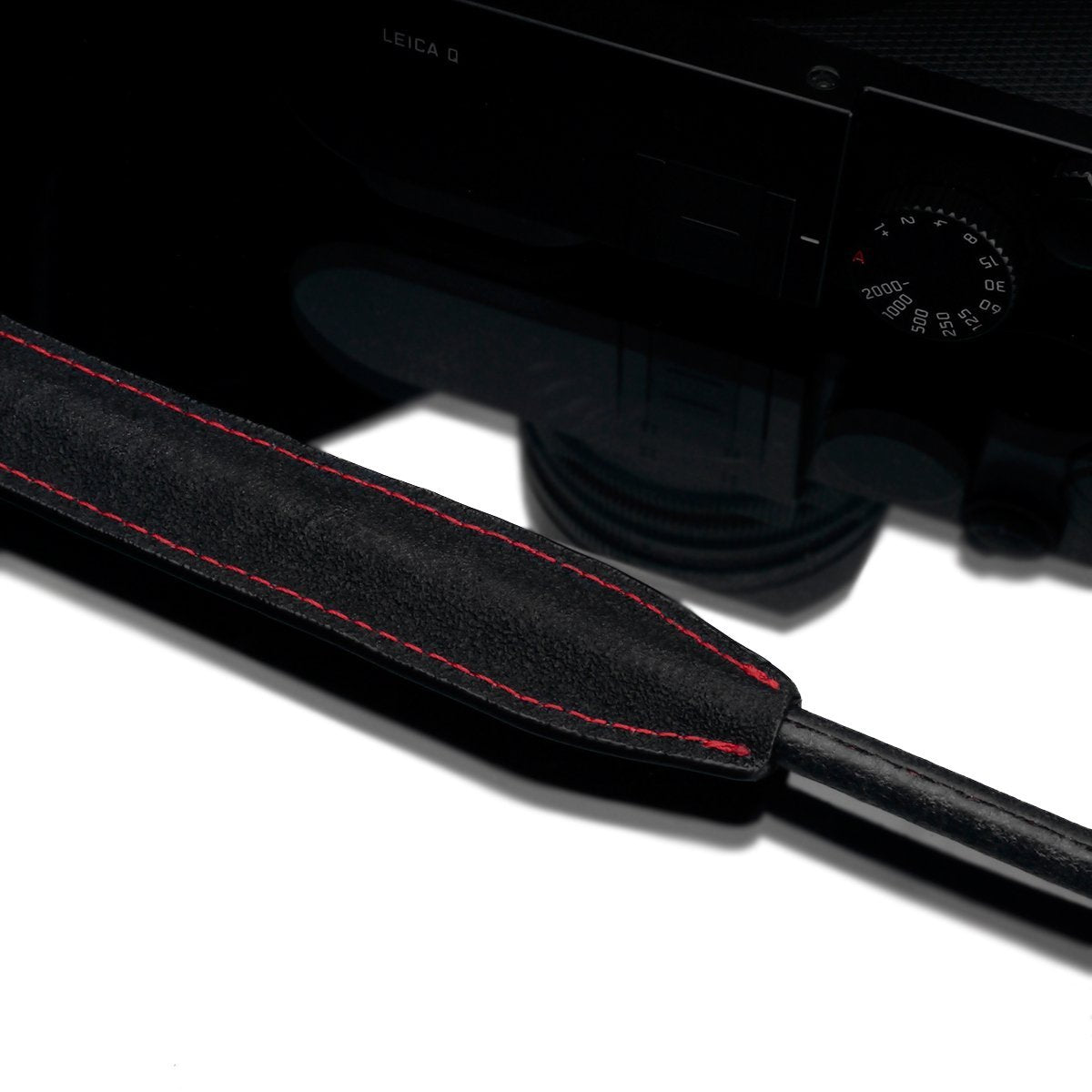 Gariz XS-CSNLBKR Large Size Genuine Leather Camera Neck Strap for Mirrorless Cameras Black