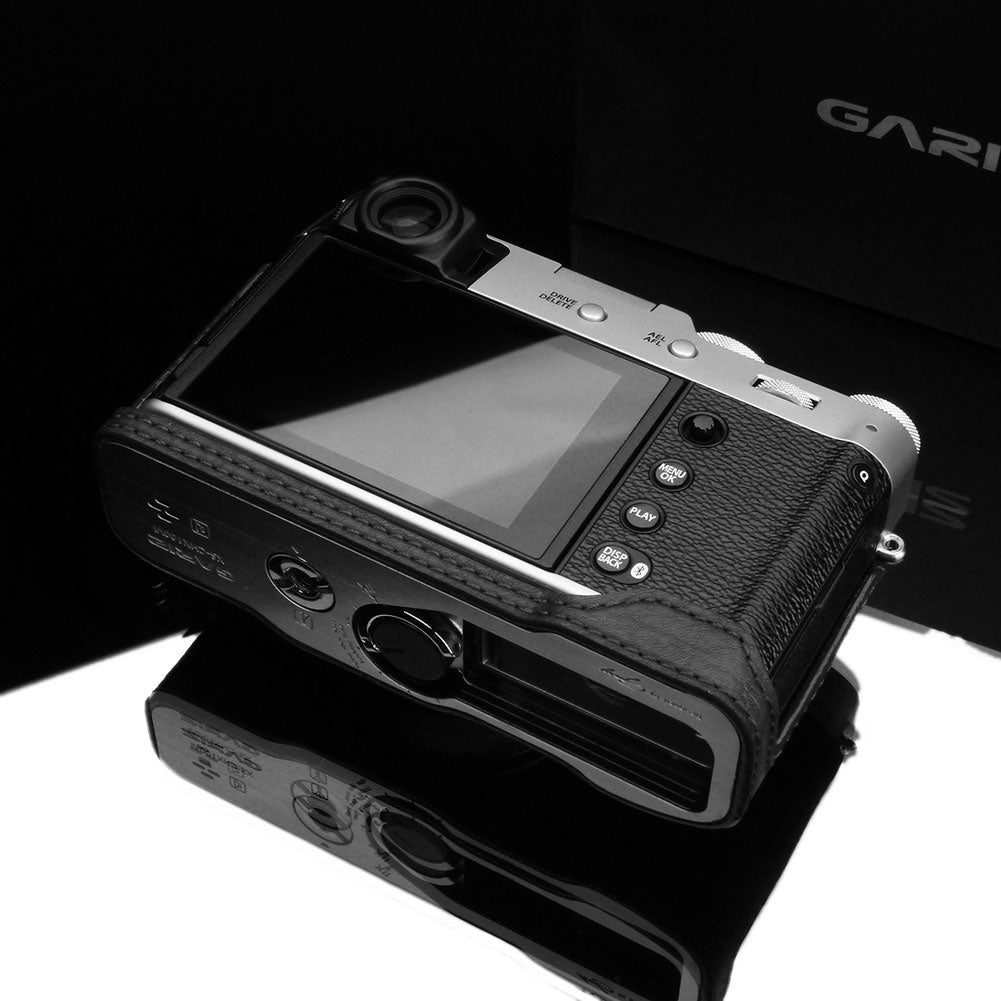 *PREORDER* Gariz HG-X100VIBK Black Leather Camera Half Case for Fujifilm X100VI
