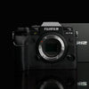 Gariz XS-CHXT4BK Black Leather Camera Half Case for Fujifilm X-T4