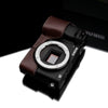 Gariz XS-CHA6300BR Brown Leather Half Case for Sony Alpha A6300