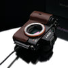 Gariz Brown Leather Camera Half Case XS-CHA7BR for Sony Alpha A7 A7R A7S