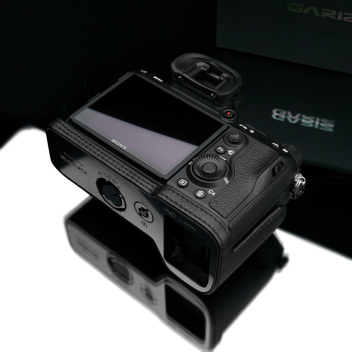 Gariz Black XS-CHA7M3BKO Genuine Leather Half Case for Sony A7RIII/Sony A7III