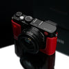 Gariz Leica D-LUX Red Leather Camera Half Case HG-DLUXR