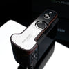Gariz Brown Leather Camera Half Case for Canon EOS M6 XS-CHEOSM6BR