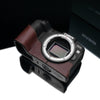 Gariz XS-CHEOSRPBR Brown Leather Camera Half Case for Canon EOS RP