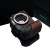 Gariz XS-CHEOSRPBR Brown Leather Camera Half Case for Canon EOS RP