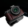 Gariz XS-G1XM3BR Brown Leather Half Case for Canon G1X Mark III