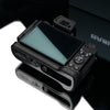Gariz Black Leather Camera Half Case XS-CHG5XBK for Canon PowerShot G5X
