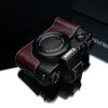 Gariz Brown Leather Camera Half Case XS-CHG5XBR for Canon PowerShot G5X