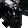 Gariz XS-CHG9BR Leather Camera Half Case Brown for Panasonic Lumix DC-G9 G9