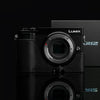 Gariz XS-CHGX9BK Leather Camera Half Case Black for Panasonic Lumix GX9