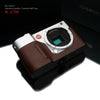 Gariz Black Label BL-LCTBR Half Case Brown for Leica T