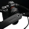 Gariz Black Genuine Leather Adjust Strap XS-CHLSNBK2