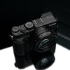 Gariz Black Leather Camera Half Case XS-CHLX100BK for Lumix LX100