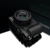 Gariz Black Leather Camera Half Case XS-CHLX100BK for Lumix LX100