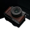 Gariz Brown Leather Camera Half Case XS-CHLX100BR for Lumix LX100 DMC-LX100