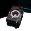 Gariz HG-PENFBR Camera Half Case Brown for Olympus PEN-F