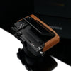 Gariz Camel Leather Camera Half Case HG-RX1R2CM for Sony RX1RII