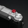Gariz Sticker Type Soft Button Red XA-SBA6 for Sony Alpha Leica FUJI OM-D LUMIX