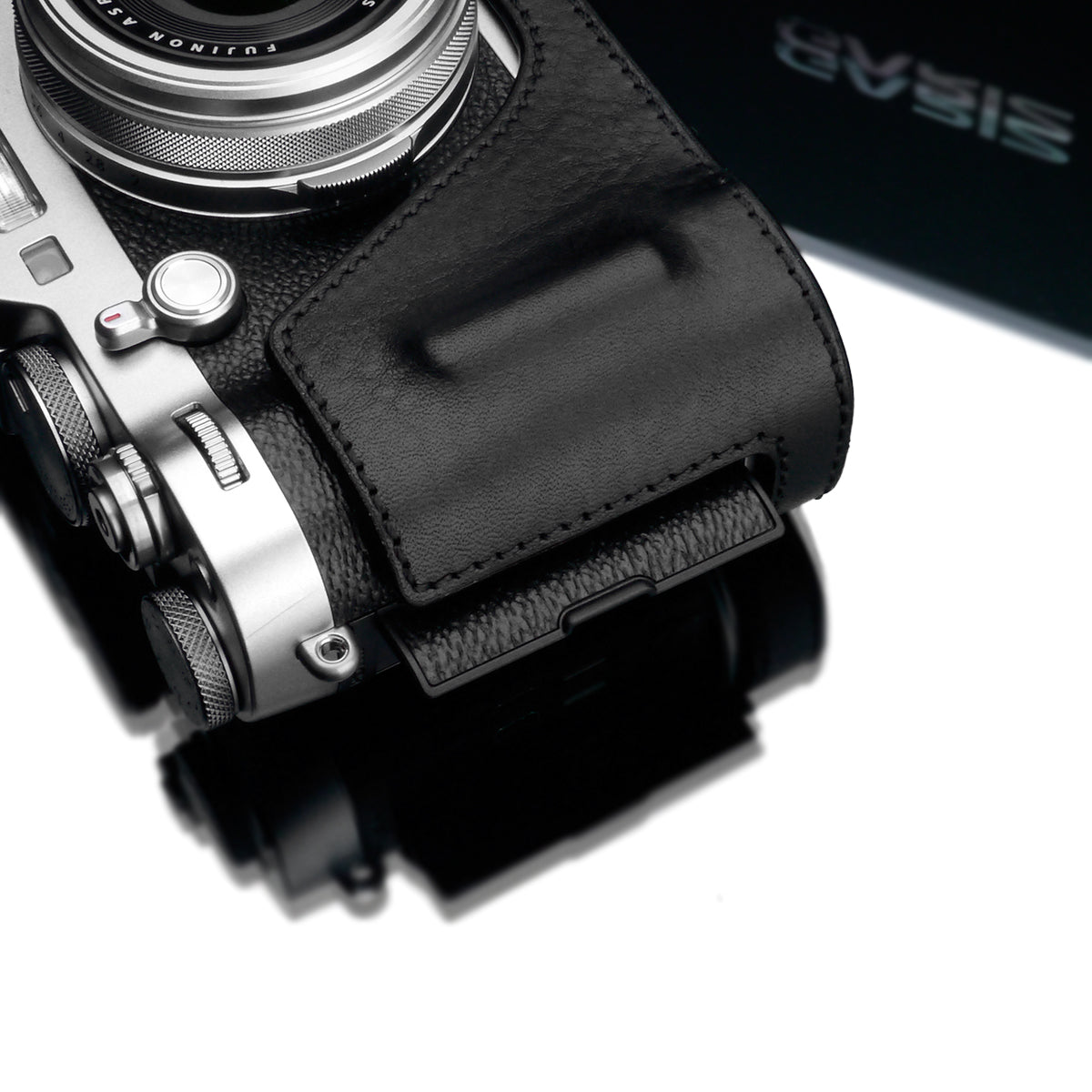 Gariz HG-X100FBK Black Leather Camera Half Case for Fujifilm Fuji X100F
