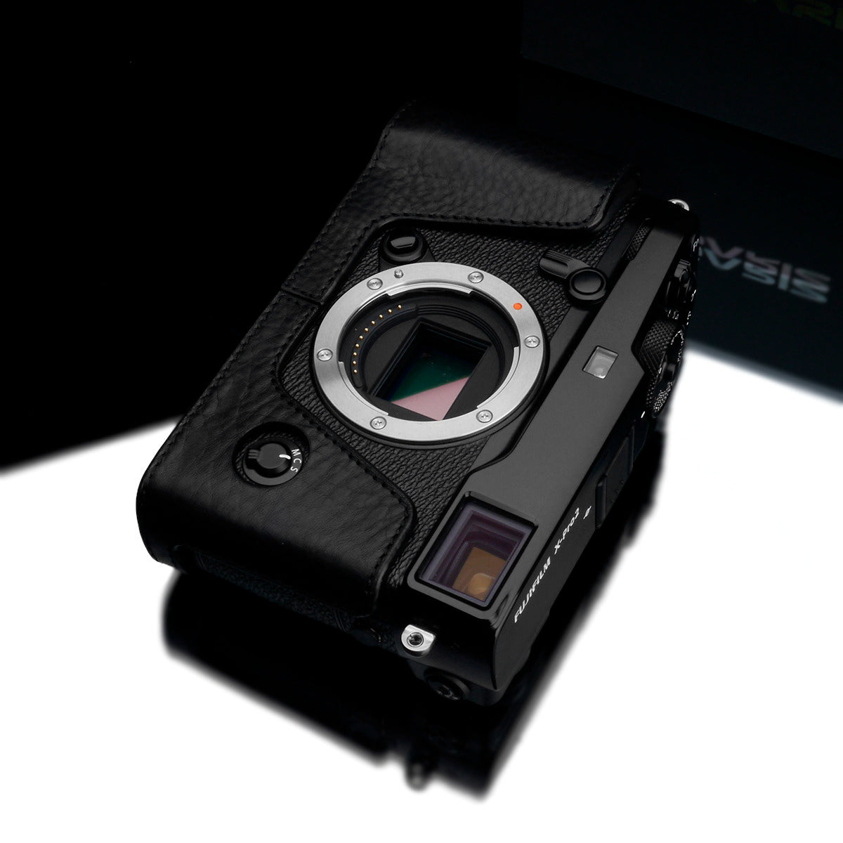 Gariz XS-CHXP2BK Black Leather Camera Half Case for Fujifilm Fuji X-Pro2