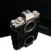 XS-CHXT100BK Leather Black Camera Half Case w/ Capfix for Fujifilm X-T100