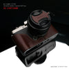 Gariz XS-CHXT100BR Leather Camera Half Case w/ Capfix Brown for Fujifilm X-T100