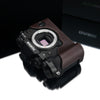 Gariz XS-CHXT2BR Brown Genuine Leather Half Case for Fujifilm Fuji X-T2 / X-T3