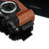 Gariz XS-CHXT2CM Camel Genuine Leather Half Case for Fujifilm Fuji X-T2 / X-T3